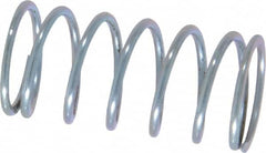 Value Collection - 0.72" OD, 0.062" Wire, 1-1/2" Free Length, Music Wire Compression Stock Springs Spring - 15.4 Lb Spring Rating - Exact Tooling