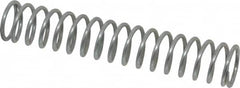 Value Collection - 0.72" OD, 0.072" Wire, 4" Free Length, Music Wire Compression Stock Springs Spring - 9.13 Lb Spring Rating - Exact Tooling