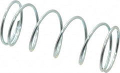 Value Collection - 0.85" OD, 0.054" Wire, 2" Free Length, Music Wire Compression Stock Springs Spring - 5.76 Lb Spring Rating - Exact Tooling
