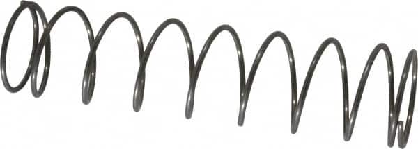 Value Collection - 0.975" OD, 0.062" Wire, 4" Free Length, Music Wire Compression Stock Springs Spring - 3.6 Lb Spring Rating - Exact Tooling