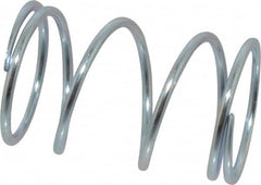 Value Collection - 0.975" OD, 0.072" Wire, 1-1/2" Free Length, Music Wire Compression Stock Springs Spring - 16.61 Lb Spring Rating - Exact Tooling