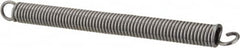 Made in USA - 1/8" OD, 3.17 Lb Max Load, 2.32" Max Ext Len, 0.02" Wire Diam Spring - 3.2 Lb/In Rating, 0.57 Lb Init Tension, 1-1/2" Free Length - Exact Tooling