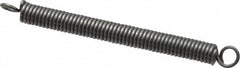 Made in USA - 1/8" OD, 4.76 Lb Max Load, 2.05" Max Ext Len, 0.023" Wire Diam Spring - 7.1 Lb/In Rating, 0.92 Lb Init Tension, 1-1/2" Free Length - Exact Tooling
