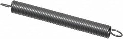 Made in USA - 1/4" OD, 6.25 Lb Max Load, 4.67" Max Ext Len, 0.032" Wire Diam Spring - 2.36 Lb/In Rating, 1.17 Lb Init Tension, 2-1/2" Free Length - Exact Tooling