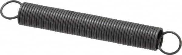 Made in USA - 5/16" OD, 5.16 Lb Max Load, 6.22" Max Ext Len, 0.032" Wire Diam Spring - 1.19 Lb/In Rating, 0.72 Lb Init Tension, 2-1/2" Free Length - Exact Tooling