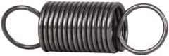 Made in USA - 3/4" OD, 20.24 Lb Max Load, 4.26" Max Ext Len, 0.072" Wire Diam Spring - 9.61 Lb/In Rating, 3.25 Lb Init Tension, 2-1/2" Free Length - Exact Tooling