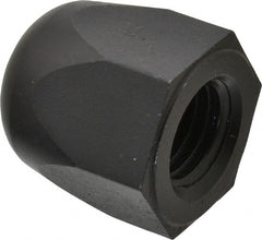 Morton Machine Works - 3/4-10" UNC, 1-1/4" Width Across Flats, Black Oxide Finish, Steel Acorn Nut - 1-3/8" Overall Height, TCMAI - Exact Tooling