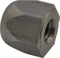 Morton Machine Works - 3/8-16" UNC, 3/4" Width Across Flats, Uncoated, Stainless Steel Acorn Nut - 3/4" Overall Height, Grade 303, TCMAI - Exact Tooling