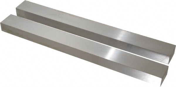 Value Collection - 12" Long x 1-1/4" High x 3/4" Thick, Tool Steel Parallel - Sold as Matched Pair - Exact Tooling