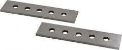 Value Collection - 6" Long x 1-1/2" High x 3/16" Thick, Tool Steel Two Face Parallel - 0.0003" Parallelism, Sold as Individual - Exact Tooling