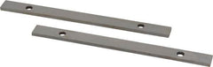 Value Collection - 6" Long x 1/2" High x 1/8" Thick, Tool Steel Parallel - 0.0002" Parallelism, Sold as Matched Pair - Exact Tooling