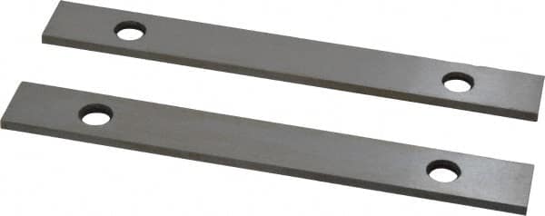 Value Collection - 6" Long x 3/4" High x 1/8" Thick, Tool Steel Parallel - 0.0002" Parallelism, Sold as Matched Pair - Exact Tooling