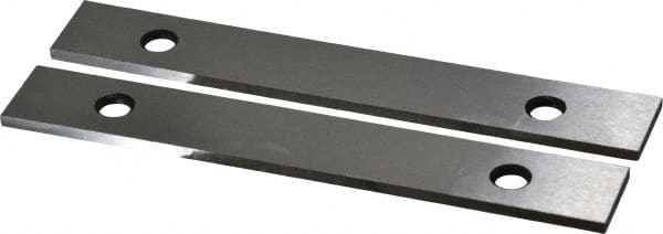 Value Collection - 6" Long x 7/8" High x 1/8" Thick, Tool Steel Parallel - 0.0002" Parallelism, Sold as Matched Pair - Exact Tooling