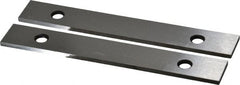 Value Collection - 6" Long x 7/8" High x 1/8" Thick, Tool Steel Parallel - 0.0002" Parallelism, Sold as Matched Pair - Exact Tooling