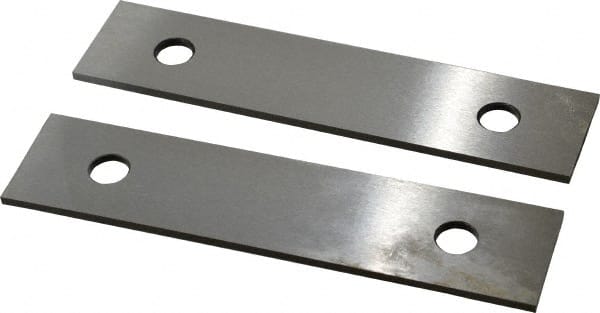 Value Collection - 6" Long x 1-3/8" High x 1/8" Thick, Tool Steel Parallel - 0.0002" Parallelism, Sold as Matched Pair - Exact Tooling