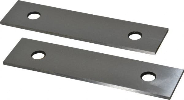 Value Collection - 6" Long x 1-1/2" High x 1/8" Thick, Tool Steel Parallel - 0.0002" Parallelism, Sold as Matched Pair - Exact Tooling