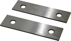 Value Collection - 6" Long x 1-5/8" High x 1/8" Thick, Tool Steel Parallel - 0.0002" Parallelism, Sold as Matched Pair - Exact Tooling