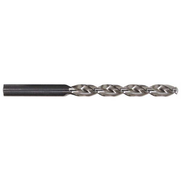 Jobber Length Drill Bit: 0.0413″ Dia, 130 °, Cobalt Bright/Uncoated, Right Hand Cut, Parabolic Flute, Straight-Cylindrical Shank, Series 622