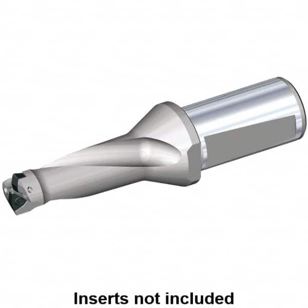 Kennametal - 48.7mm Max Drill Depth, 2.5xD, 19mm Diam, Indexable Insert Drill - 2 Inserts, 32mm Shank Diam, Whistle Notch Shank - Exact Tooling