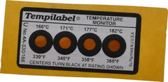 Tempil - 166/171/177/182°C Temp Indicating Label - Exact Tooling