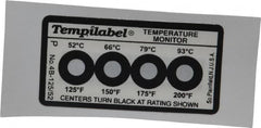 Tempil - 52/66/79/93°C Temp Indicating Label - Exact Tooling