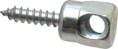 ITW Buildex - 3/8" Zinc-Plated Steel Horizontal (Cross Drilled) Mount Threaded Rod Anchor - 3/8" Diam x 1" Long, 670 Lb Ultimate Pullout, For Use with Wood - Exact Tooling