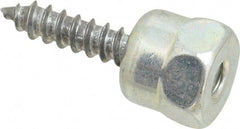 ITW Buildex - 1/4" Zinc-Plated Steel Vertical (End Drilled) Mount Threaded Rod Anchor - 5/8" Diam x 1" Long, 670 Lb Ultimate Pullout, For Use with Wood - Exact Tooling