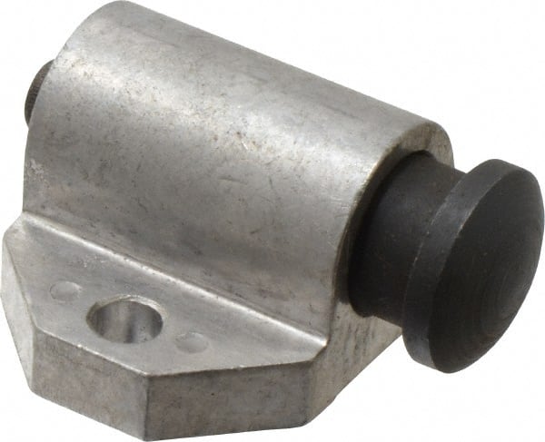 Gibraltar - 2" Base Width, 1/4" Stroke Len, 13/16" Stop Head OD, 1-1/2" Btw Mt Hole Ctrs, 1-7/32" Btw Mt Hole & Edge, Round Spring Locating Stop - Exact Tooling