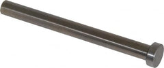 Gibraltar - 9mm Pin Diam, 14mm Head Diam x 5mm Head Height, 100mm OAL, Straight Ejector Pin - Steel, 95mm Pin Length - Exact Tooling