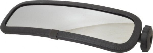 Made in USA - Indoor & Outdoor Convex Safety, Traffic & Inspection Mirrors - Glass Lens, 4" High - Exact Tooling