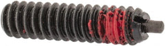 TE-CO - 6-32, 17/32" Thread Length, 1/16" Plunger Projection, Steel Threaded Spring Plunger - 0.046" Max Plunger Diam, 17/32" Plunger Length, 1.5 Lb Init End Force, 4.5 Lb Final End Force, 0.035" Hex - Exact Tooling