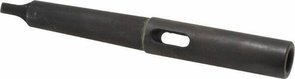 Scully Jones - MT1 Inside Morse Taper, MT2 Outside Morse Taper, Extension Sleeve - Hardened & Ground Throughout, 3-1/4" Projection, 0.88" Body Diam - Exact Tooling