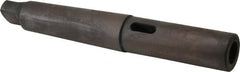 Scully Jones - MT2 Inside Morse Taper, MT4 Outside Morse Taper, Extension Sleeve - Hardened & Ground Throughout, 3.94" Projection, 1.31" Body Diam - Exact Tooling