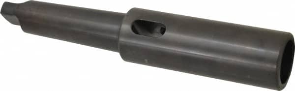 Scully Jones - MT5 Inside Morse Taper, MT5 Outside Morse Taper, Extension Sleeve - Hardened & Ground Throughout, 7.19" Projection, 2.38" Body Diam - Exact Tooling