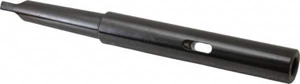 Scully Jones - MT1 Inside Morse Taper, MT2 Outside Morse Taper, Extension Sleeve - Hardened & Ground Throughout, 5-1/4" Projection, 0.88" Body Diam - Exact Tooling