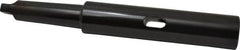 Scully Jones - MT5 Inside Morse Taper, MT5 Outside Morse Taper, Extension Sleeve - Hardened & Ground Throughout, 11-1/16" Projection, 2.38" Body Diam - Exact Tooling