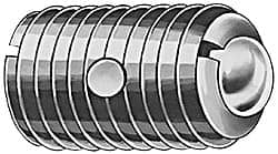 TE-CO - M10x1.5, 5.99mm Ball Diam, 19mm Body Length, 2.01mm Max Ball Reach, Threaded Ball Plunger - Exact Tooling