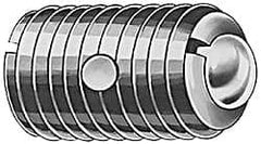 TE-CO - M10x1.5, 5.99mm Ball Diam, 19mm Body Length, 2.01mm Max Ball Reach, Threaded Ball Plunger - Exact Tooling