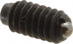 TE-CO - 5-40, 0.062" Ball Diam, 1/4" Body Length, 0.02" Max Ball Reach, Threaded Ball Plunger - Exact Tooling