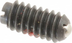 TE-CO - 1/4-20, 0.125" Ball Diam, 17/32" Body Length, 0.035" Max Ball Reach, Threaded Ball Plunger - Exact Tooling