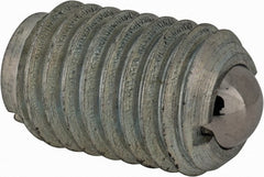 TE-CO - 5/8-11, 0.375" Ball Diam, 63/64" Body Length, 0.096" Max Ball Reach, Threaded Ball Plunger - Exact Tooling