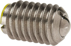 TE-CO - 1/2-13, 0.281" Ball Diam, 3/4" Body Length, 0.072" Max Ball Reach, Threaded Ball Plunger - Exact Tooling