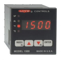 Dwyer - -350 to 2,500°F 1/16 DIN Temperature/Process Control - 4-Digit LCD Display, PID Control, 100-240 VAC/VDC - Exact Tooling