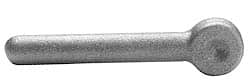 Gibraltar - External Male Thread, Steel, Eye Hole Head, Rod End - 5/8" Shank Diam, 6" Hole Center to End, Grade 1030 - Exact Tooling