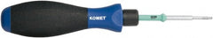 Komet - TP20 Torx Plus Drive, Driver for Indexable Boring Bars and Drilling - Compatible with Clamp Screws, Insert Screws - Exact Tooling