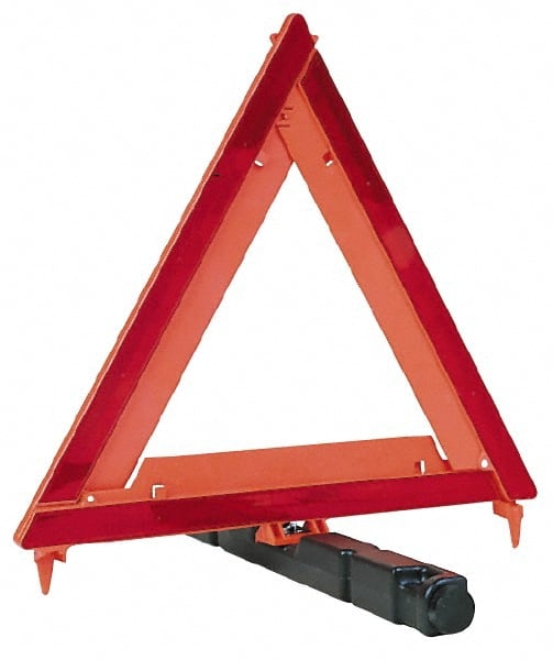 Peterson - 3 Piece Red Triangle Warning Kit - Plastic - Exact Tooling