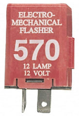 Peterson - Red Electronic Flasher - Plastic - Exact Tooling