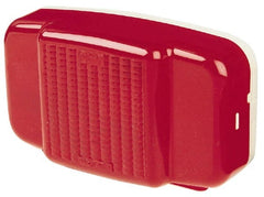 Peterson - 8-13/16" Long x 5-1/16" Wide Red Towing Lights - 12 Volt, Plastic - Exact Tooling