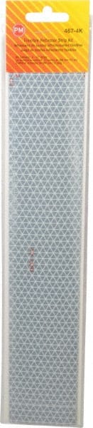 Peterson - 12" Long x 2" Wide, White Lens & Reflector - Plastic - Exact Tooling