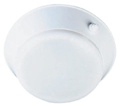Peterson - 6-5/16" Diam, White Lens & Reflector - Plastic, 12 Volt - Exact Tooling